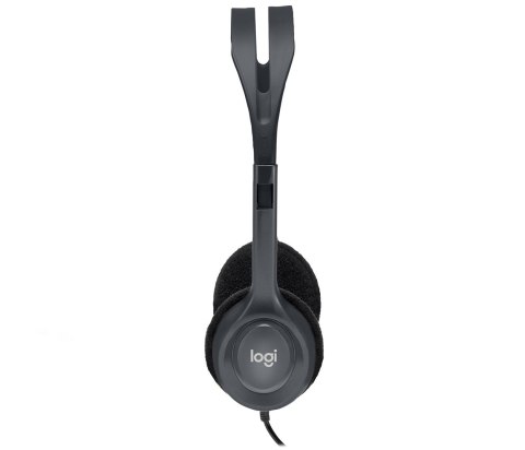 Logitech H111 Zestaw słuchawkowy Przewodowa Opaska na głowę Biuro/centrum telefoniczne Szary Logitech H111 Zestaw słuchawkowy Przewodowa Opaska na głowę Biuro/centrum telefoniczne Szary