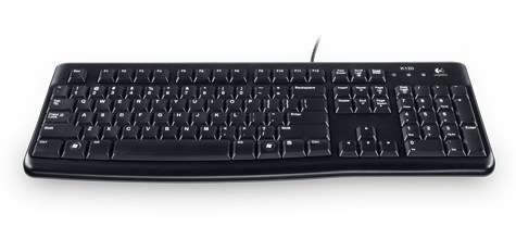 Logitech Keyboard K120 for Business klawiatura Uniwersalne USB QWERTZ Czeski Czarny