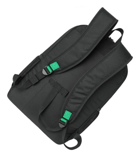Rivacase Gremio plecak City backpack Czarny Poliester, Przetworzony politereftalan etylenu (rPET)