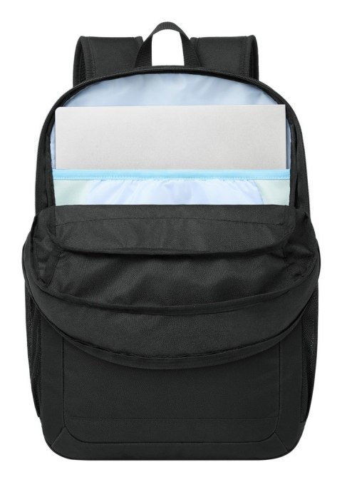 Rivacase Gremio plecak City backpack Czarny Poliester, Przetworzony politereftalan etylenu (rPET)