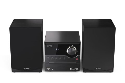 Sharp XL-B512(BK) Mikrosystem Hi-Fi, CD/FM/USB/Bluetooth v5.0, 45W, czarny Sharp | Mikrosystem Hi-Fi | XL-B512(BK) | Gniazdo USB Sharp XL-B512(BK) Mikrosystem Hi-Fi, CD/FM/USB/Bluetooth v5.0, 45W, czarny Sharp | Mikrosystem Hi-Fi | XL-B512(BK) | Gniazdo USB