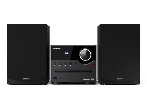 Sharp XL-B512(BK) Mikrosystem Hi-Fi, CD/FM/USB/Bluetooth v5.0, 45W, czarny Sharp | Mikrosystem Hi-Fi | XL-B512(BK) | Gniazdo USB Sharp XL-B512(BK) Mikrosystem Hi-Fi, CD/FM/USB/Bluetooth v5.0, 45W, czarny Sharp | Mikrosystem Hi-Fi | XL-B512(BK) | Gniazdo USB