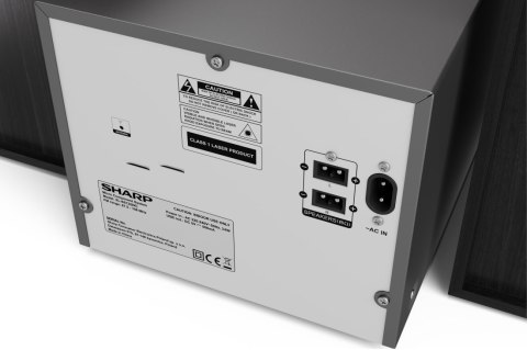 Sharp XL-B512(BK) Mikrosystem Hi-Fi, CD/FM/USB/Bluetooth v5.0, 45W, czarny Sharp | Mikrosystem Hi-Fi | XL-B512(BK) | Gniazdo USB Sharp XL-B512(BK) Mikrosystem Hi-Fi, CD/FM/USB/Bluetooth v5.0, 45W, czarny Sharp | Mikrosystem Hi-Fi | XL-B512(BK) | Gniazdo USB