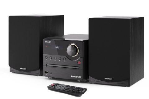 Sharp XL-B512(BK) Mikrosystem Hi-Fi, CD/FM/USB/Bluetooth v5.0, 45W, czarny Sharp | Mikrosystem Hi-Fi | XL-B512(BK) | Gniazdo USB Sharp XL-B512(BK) Mikrosystem Hi-Fi, CD/FM/USB/Bluetooth v5.0, 45W, czarny Sharp | Mikrosystem Hi-Fi | XL-B512(BK) | Gniazdo USB