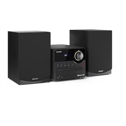 Sharp XL-B512(BK) Mikrosystem Hi-Fi, CD/FM/USB/Bluetooth v5.0, 45W, czarny Sharp | Mikrosystem Hi-Fi | XL-B512(BK) | Gniazdo USB Sharp XL-B512(BK) Mikrosystem Hi-Fi, CD/FM/USB/Bluetooth v5.0, 45W, czarny Sharp | Mikrosystem Hi-Fi | XL-B512(BK) | Gniazdo USB
