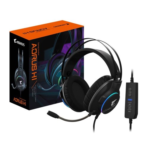 Słuchawki Micro Gigabyte Aorus H1 RGB