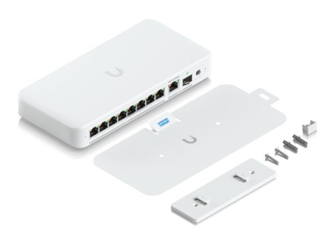 Switch Ubiquiti USW-Flex-2.5G-8-PoE | 8x 2.5GbE RJ45, 1x 10GbE SFP+, 196W Switch Ubiquiti USW-Flex-2.5G-8-PoE | 8x 2.5GbE RJ45, 1x 10GbE SFP+, 196W