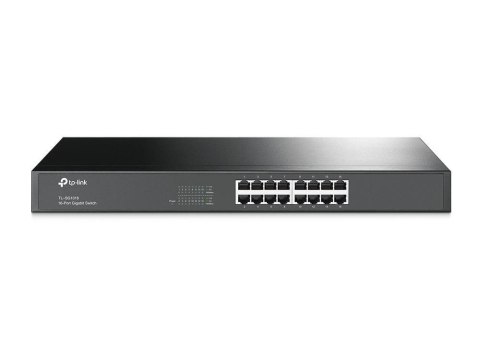TP-LINK TL-SG1016 Zarządzany L2 Gigabit Ethernet (10/100/1000) Czarny
