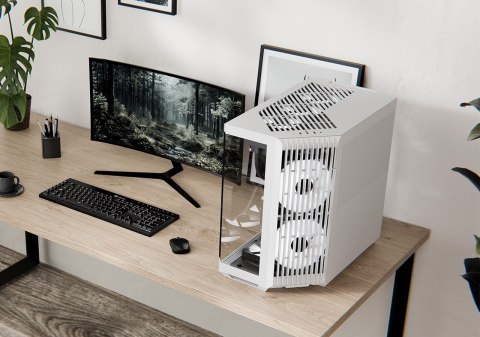 APNX V1-WT-v1 Midi Tower Biały APNX V1-WT-v1 Midi Tower Biały