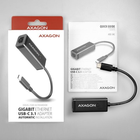 NET ADAPTER USB-C 1GB/ADE-SRC AXAGON