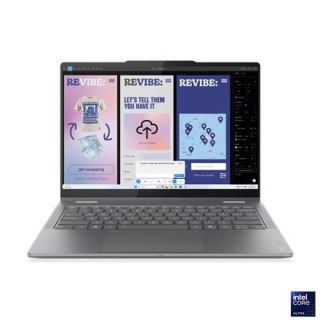 Laptop Lenovo Yoga 7 2-in-1 14ILL10 Luna Grey 14" OLED ekran dotykowy WUXGA 1920x1200 Intel Core Ultra 5 16GB LPDDR5x SSD 512GB 
