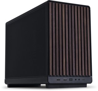 Lian Li A3-mATX Micro Tower Czarny, Drewno