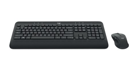 Logitech Advanced MK545 klawiatura Dołączona myszka Biuro RF Wireless QWERTY Amerykański międzynarodowy Czarny