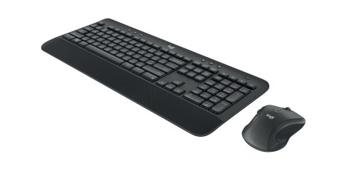 Logitech Advanced MK545 klawiatura Dołączona myszka Biuro RF Wireless QWERTY Amerykański międzynarodowy Czarny