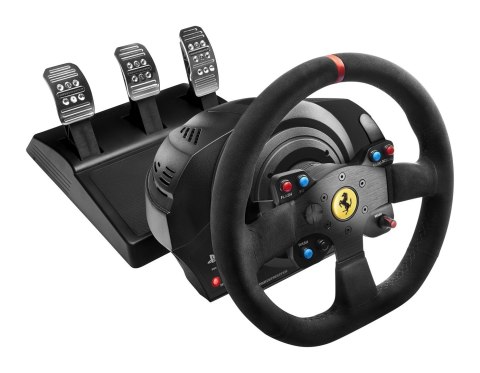 Thrustmaster T300 Ferrari Integral Racing Wheel Alcantara Edition Czarny Kierownica + pedały Analogowa/Cyfrowa PC, PlayStation 4 Thrustmaster T300 Ferrari Integral Racing Wheel Alcantara Edition Czarny Kierownica + pedały Analogowa/Cyfrowa PC, PlayStation 4