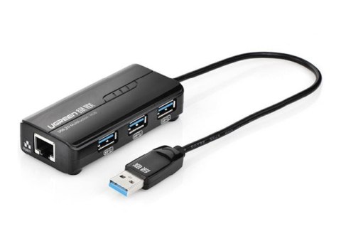 20265 Wielofunkcyjny adapter Ethernet 3 x USB 3.0, 1 x RJ45 20265 Wielofunkcyjny adapter Ethernet 3 x USB 3.0, 1 x RJ45