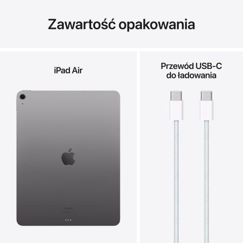 Apple iPad Air Apple M 256 GB 33 cm (13") 8 GB Wi-Fi 6E (802.11ax) iPadOS 17 Szary