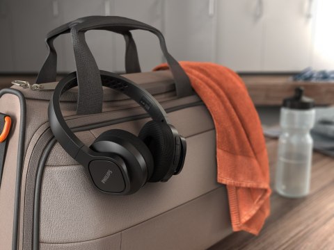 Bezprzewodowe słuchawki sportowe Philips TAA4216BK/00, czarne