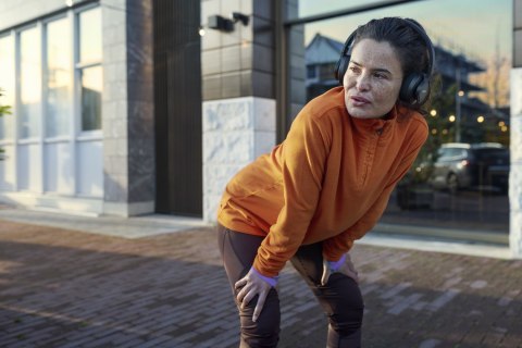 Bezprzewodowe słuchawki sportowe Philips TAA4216BK/00, czarne