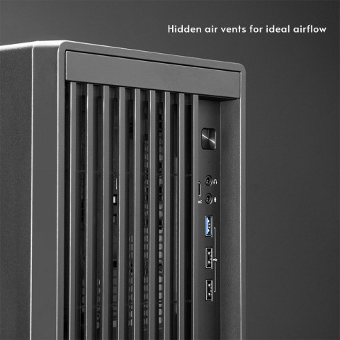 Chieftec Midi Tower BS-20B-OP, Schwarz o.NT Czarny