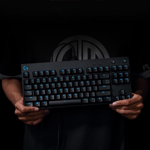Klawiatura Logitech G915 LIGHTSPEED WRLS RGB MECH KB/GL CLICKY - CARBON US INTL