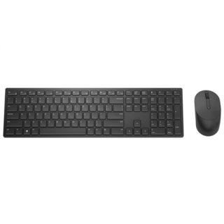 Klawiatura i mysz Dell Pro (RTL BOX) KM5221W Wireless, baterie w zestawie, RU, czarna