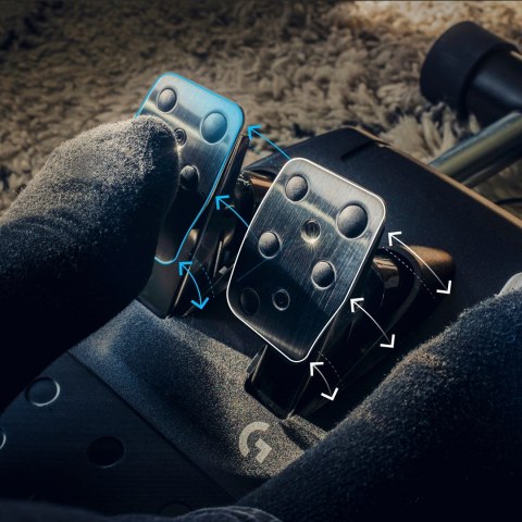 Logitech G G923 Czarny USB 2.0 Kierownica + pedały Analogowa/Cyfrowa PC, PlayStation 4, PlayStation 5 Logitech G G923 Czarny USB 2.0 Kierownica + pedały Analogowa/Cyfrowa PC, PlayStation 4, PlayStation 5