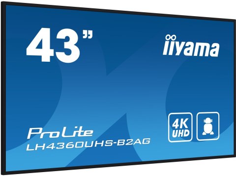 Monitor Iiyama 43 LH4360UHS-B2AG HDMI USB - 107.9 cm - 42.5" Monitor Iiyama 43 LH4360UHS-B2AG HDMI USB - 107.9 cm - 42.5"