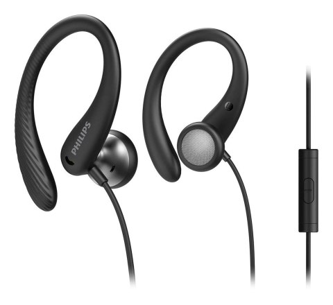 Philips TAA1105BK/00 słuchawki/zestaw słuchawkowy Przewodowa Nauszny, Douszny Sport Czarny Philips TAA1105BK/00 słuchawki/zestaw słuchawkowy Przewodowa Nauszny, Douszny Sport Czarny
