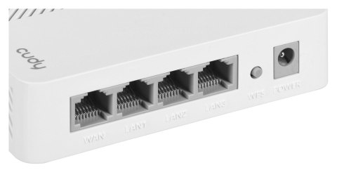 Cudy WR300 router bezprzewodowy Fast Ethernet Jedna częstotliwości (2,4 GHz) Biały Cudy WR300 router bezprzewodowy Fast Ethernet Jedna częstotliwości (2,4 GHz) Biały