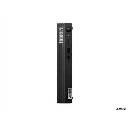Komputer stacjonarny Lenovo ThinkCentre M75q, malutki, procesor AMD Ryzen 5 5600GE, pamięć wewnętrzna 8 GB SO-DIMM DDR4, pojemno