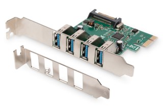 Kontroler USB 3.0 PCI Express 4xUSB3.0Chipset: VL805