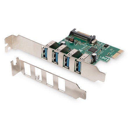Kontroler USB 3.0 PCI Express 4xUSB3.0Chipset: VL805