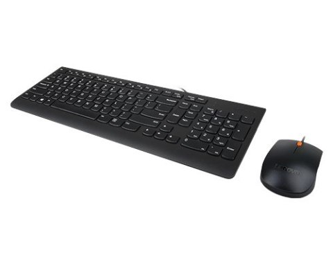 Lenovo | Klawiatura i mysz USB Combo | 300 | Czarny | Kombinacja klawiatury i myszy | Angielski | 1,8 mln | Czarny | Przewodowe 