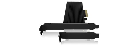 Rajd Sonic | Konwerter na 1x HDD/SSD dla slotu PCIe x4 | IB-PCI208-HS | Czarny Rajd Sonic | Konwerter na 1x HDD/SSD dla slotu PCIe x4 | IB-PCI208-HS | Czarny