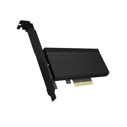 Rajd Sonic | Konwerter na 1x HDD/SSD dla slotu PCIe x4 | IB-PCI208-HS | Czarny Rajd Sonic | Konwerter na 1x HDD/SSD dla slotu PCIe x4 | IB-PCI208-HS | Czarny