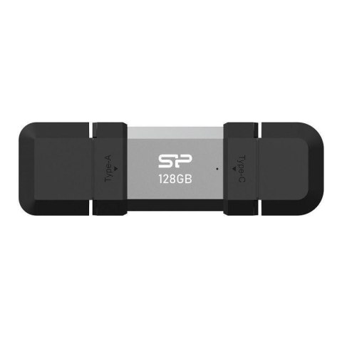 Silikonowa pamięć zasilająca USB-Stick 128 GB USB3.2 + Typ C C51 Czarna Silikonowa pamięć zasilająca USB-Stick 128 GB USB3.2 + Typ C C51 Czarna