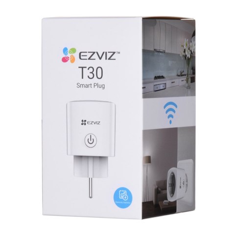 EZVIZ T30-10B-EU inteligentny korek 1600 W Biały EZVIZ T30-10B-EU inteligentny korek 1600 W Biały