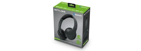Muza | Słuchawki stereofoniczne | M-272 BT | Wbudowany mikrofon | Łączność Bluetooth | Szary Muza | Słuchawki stereofoniczne | M-272 BT | Wbudowany mikrofon | Łączność Bluetooth | Szary