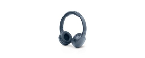 Muza | Słuchawki stereofoniczne | M-272 BTB | Wbudowany mikrofon | Łączność Bluetooth | Niebieski