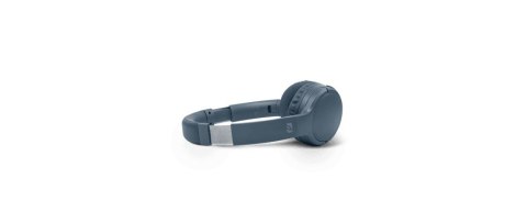 Muza | Słuchawki stereofoniczne | M-272 BTB | Wbudowany mikrofon | Łączność Bluetooth | Niebieski