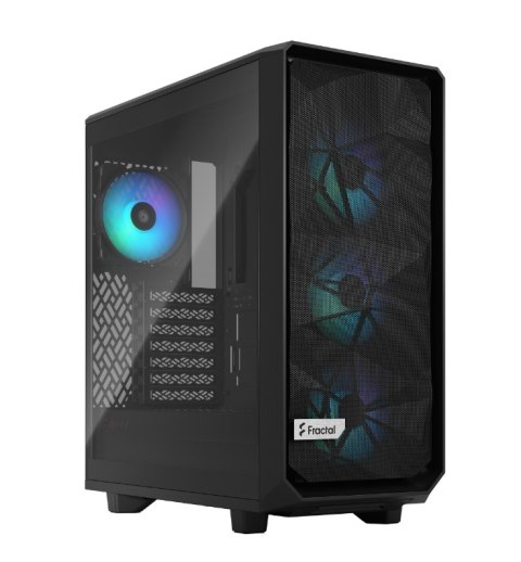 Obudowa Fractal Design Meshify 2 Compact RGB Czarna (FD-C-MES2C-06) Obudowa Fractal Design Meshify 2 Compact RGB Czarna (FD-C-MES2C-06)