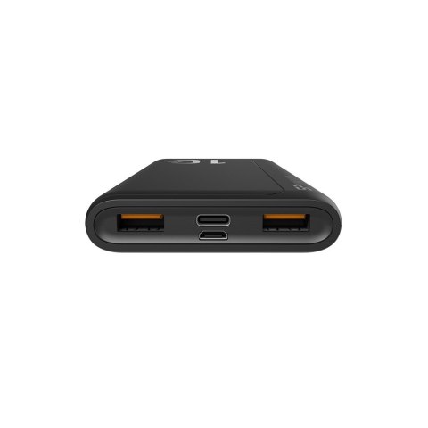 Powerbank SILICON POWER QP15 10000 mAh 2x USB QC 3.0 1x USB-C PD (SP10KMAPBKQP150K) Czarny Powerbank SILICON POWER QP15 10000 mAh 2x USB QC 3.0 1x USB-C PD (SP10KMAPBKQP150K) Czarny