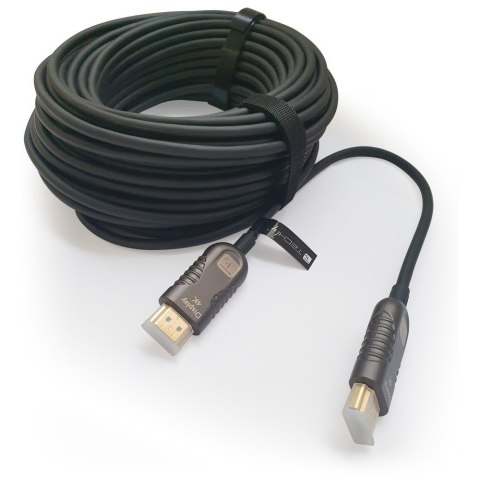 AKTYWNY OPTYCZNY KABEL HDMI-HDMI V2.0 M/M 3D4K ETHERNET 30M AKTYWNY OPTYCZNY KABEL HDMI-HDMI V2.0 M/M 3D4K ETHERNET 30M