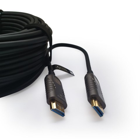 AKTYWNY OPTYCZNY KABEL HDMI-HDMI V2.0 M/M 3D4K ETHERNET 30M AKTYWNY OPTYCZNY KABEL HDMI-HDMI V2.0 M/M 3D4K ETHERNET 30M