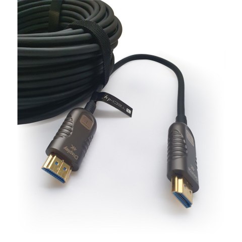 AKTYWNY OPTYCZNY KABEL HDMI-HDMI V2.0 M/M 3D4K ETHERNET 30M AKTYWNY OPTYCZNY KABEL HDMI-HDMI V2.0 M/M 3D4K ETHERNET 30M