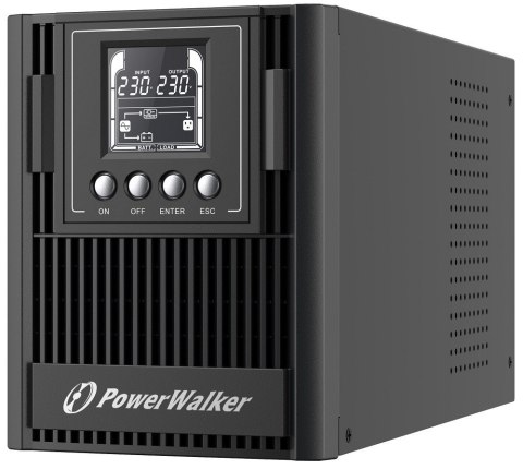 POWER WALKER UPS ON-LINE VFI 1000 AT FR 3X FR OUT, USB/RS-232, LCD, EPO POWER WALKER UPS ON-LINE VFI 1000 AT FR 3X FR OUT, USB/RS-232, LCD, EPO
