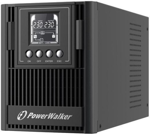 POWER WALKER UPS ON-LINE VFI 1000 AT FR 3X FR OUT, USB/RS-232, LCD, EPO POWER WALKER UPS ON-LINE VFI 1000 AT FR 3X FR OUT, USB/RS-232, LCD, EPO