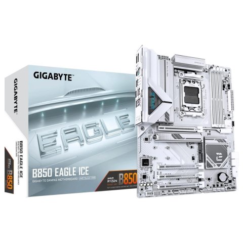 Płyta główna Gigabyte B850 EAGLE ICE (B850, AM5, ATX, DDR5) Płyta główna Gigabyte B850 EAGLE ICE (B850, AM5, ATX, DDR5)
