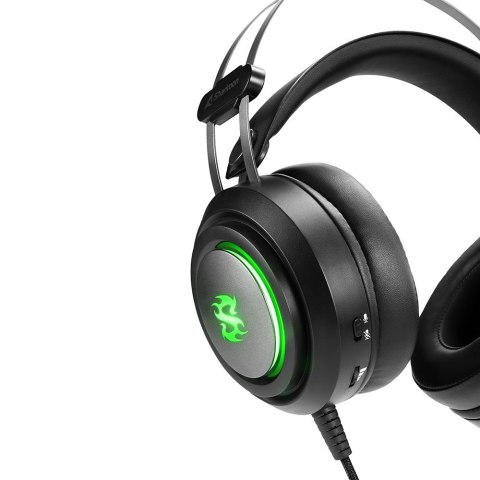 Sharkoon Skiller SGH30 Zestaw słuchawkowy Przewodowa Opaska na głowę Gaming Czarny Sharkoon Skiller SGH30 Zestaw słuchawkowy Przewodowa Opaska na głowę Gaming Czarny